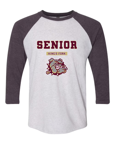 King's Fork Bulldogs Senior #2 Women's Baseball T-Shirt