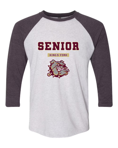 King's Fork Bulldogs Senior #2 Men's Baseball T-Shirt
