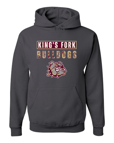 King's Fork Bulldogs Mascot #9 Men's Premium Hoodie