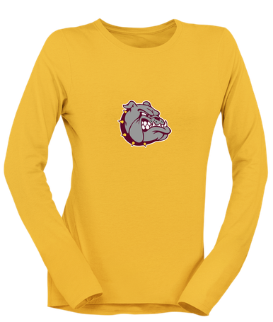 Winslow Bulldogs Mascot #1 Women's LS T-Shirt