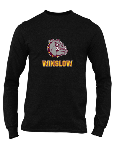Winslow Bulldogs Mascot #2 Men's Premium LS T-Shirt
