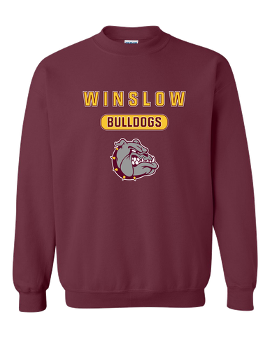 Winslow Bulldogs Mascot #3 Men's Sweatshirt