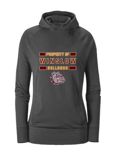 Winslow Bulldogs Property Of Women's Hoodie