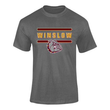 Winslow Bulldogs Mascot #4 Men's SS T-Shirt