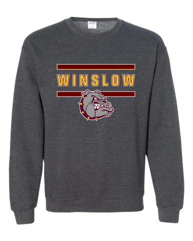 Winslow Bulldogs Mascot #4 Men's Sweatshirt