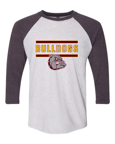 Winslow Bulldogs Mascot #5 Women's Baseball T-Shirt