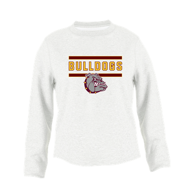 Winslow Bulldogs Mascot #5 Women's Sweatshirt