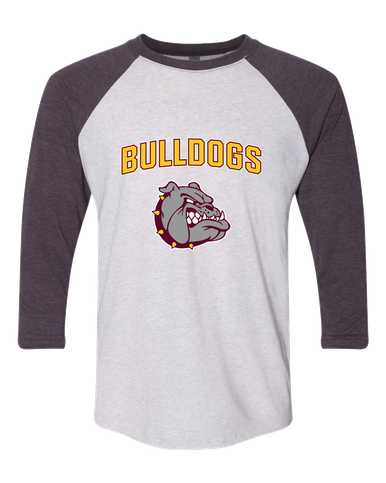 Winslow Bulldogs Mascot #6 Men's Baseball T-Shirt