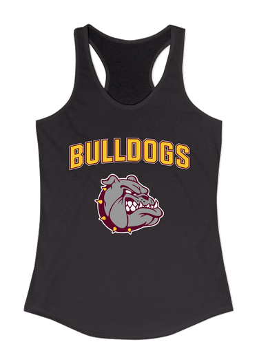 Winslow Bulldogs Mascot #6 Women's Tank Top