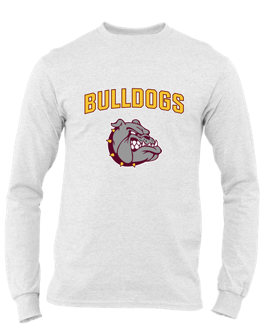 Winslow Bulldogs Mascot #6 Men's LS T-Shirt