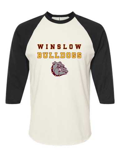 Winslow Bulldogs Spirit Women's Baseball T-Shirt