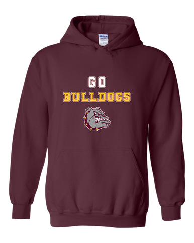 Winslow Bulldogs Go Team Men's Hoodie