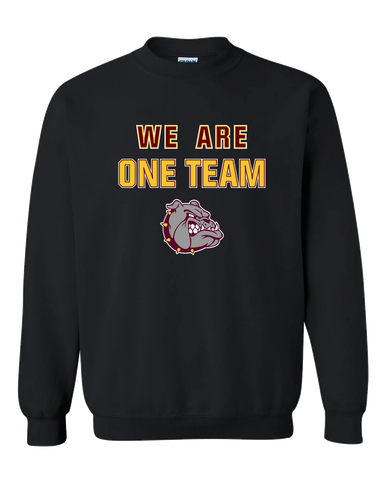 Winslow Bulldogs We Are One Team Men's Sweatshirt