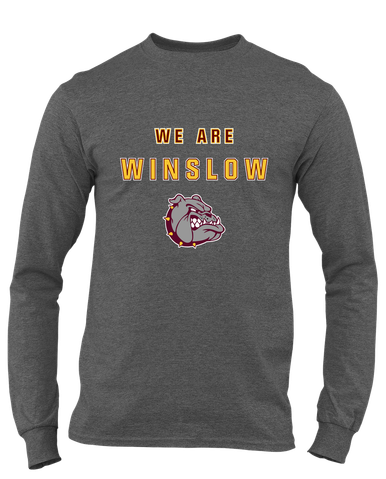 Winslow Bulldogs We Are Men's LS T-Shirt