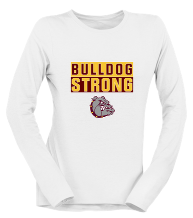 Winslow Bulldogs Strong #1 Women's LS T-Shirt