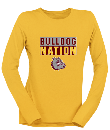 Winslow Bulldogs Nation #1 Women's LS T-Shirt
