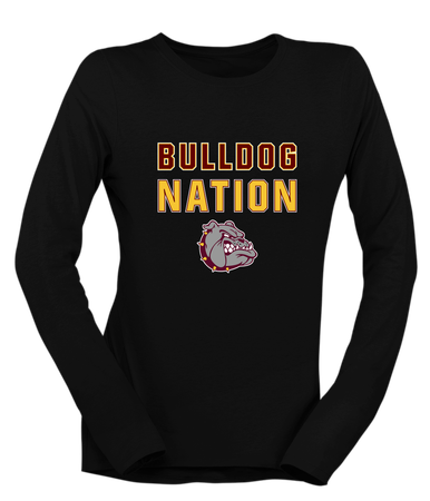 Winslow Bulldogs Nation #2 Women's LS T-Shirt