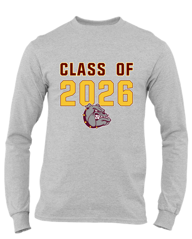 Winslow Bulldogs Class of 2026 Men's Premium LS T-Shirt