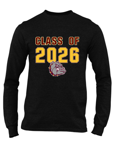 Winslow Bulldogs Class of 2026 Men's LS T-Shirt