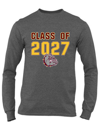 Winslow Bulldogs Class of 2027 Men's LS T-Shirt