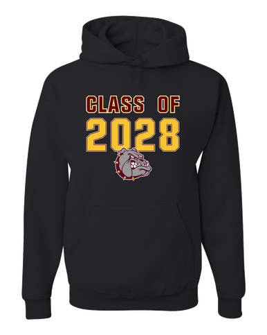 Winslow Bulldogs Class of 2028 Men's Premium Hoodie