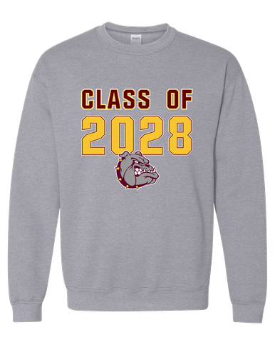 Winslow Bulldogs Class of 2028 Men's Sweatshirt