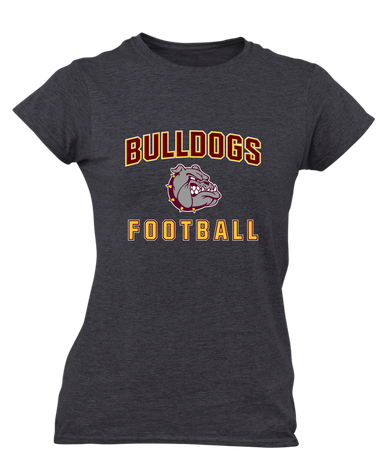 Winslow Bulldogs Football #1 Women's Premium SS T-Shirt