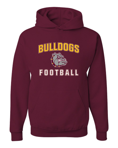 Winslow Bulldogs Football #1 Men's Premium Hoodie