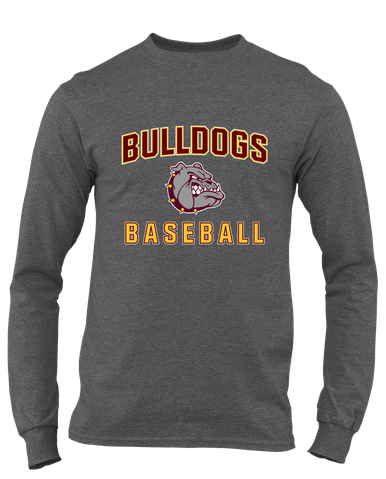 Winslow Bulldogs Baseball #1 Men's Premium LS T-Shirt