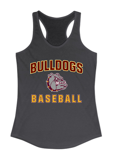 Winslow Bulldogs Baseball #1 Women's Tank Top