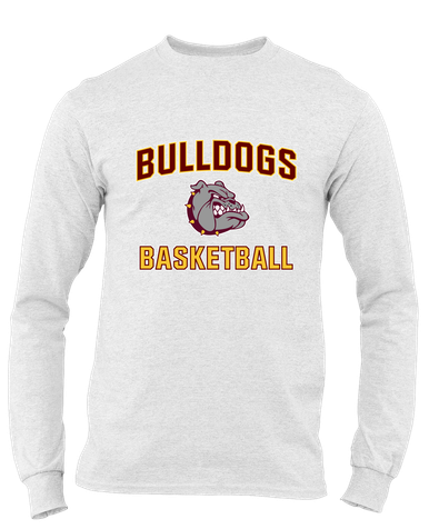 Winslow Bulldogs Basketball #1 Men's LS T-Shirt