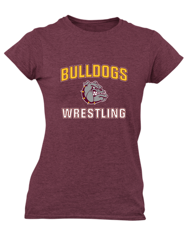 Winslow Bulldogs Wrestling Women's SS T-Shirt
