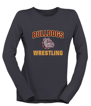 Winslow Bulldogs Wrestling Women's Premium LS T-Shirt