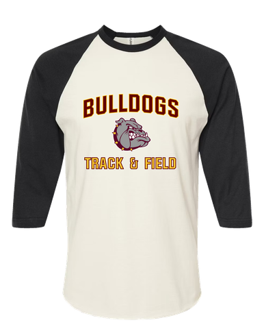 Winslow Bulldogs Track & Field Men's Baseball T-Shirt