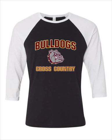 Winslow Bulldogs Cross Country Men's Baseball T-Shirt
