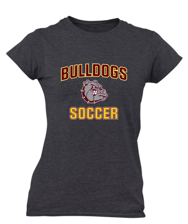 Winslow Bulldogs Soccer #1 Women's SS T-Shirt
