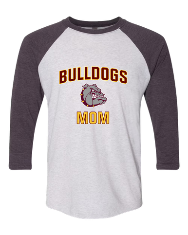 Winslow Bulldogs Mom Women's Baseball T-Shirt