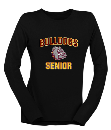 Winslow Bulldogs Senior #1 Women's LS T-Shirt