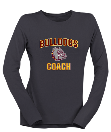 Winslow Bulldogs Coach Women's LS T-Shirt