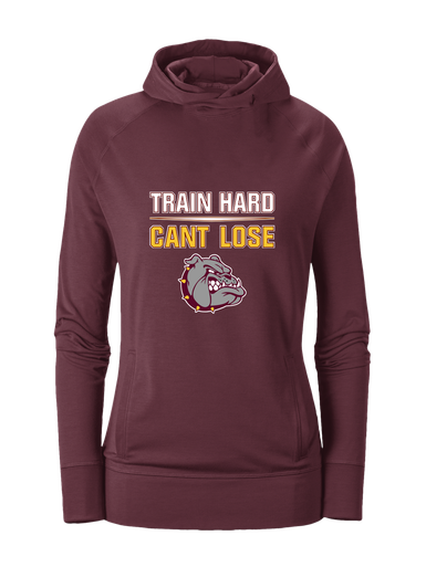 Winslow Bulldogs Train Hard, Can't Lose Women's Hoodie