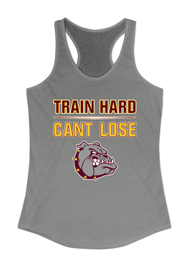 Winslow Bulldogs Train Hard, Can't Lose Women's Tank Top
