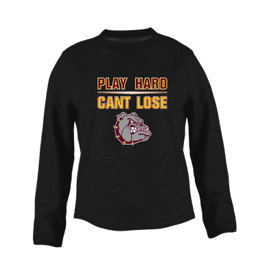 Winslow Bulldogs Play Hard, Can't Lose Women's Sweatshirt