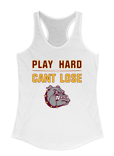Winslow Bulldogs Play Hard, Can't Lose Women's Tank Top