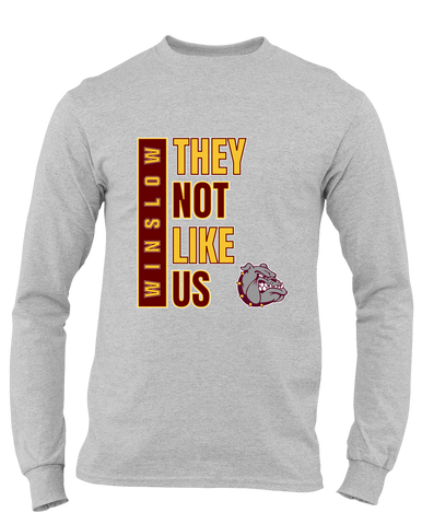 Winslow Bulldogs They Not Like Us #1 Men's Premium LS T-Shirt