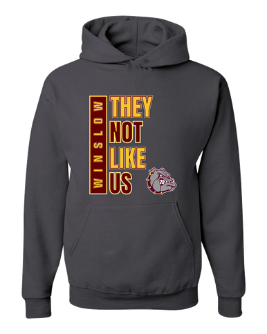 Winslow Bulldogs They Not Like Us #1 Men's Premium Hoodie