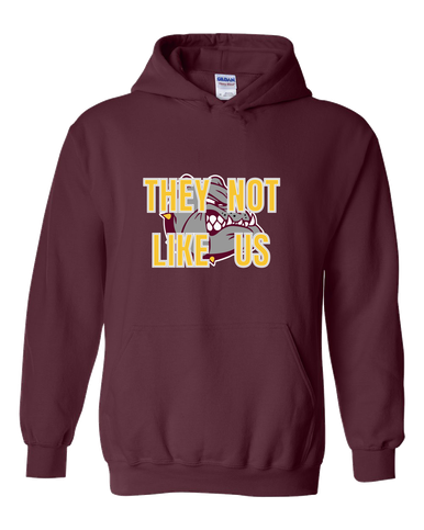 Winslow Bulldogs They Not Like Us #2 Men's Hoodie