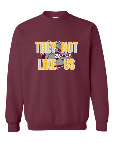 Winslow Bulldogs They Not Like Us #2 Men's Sweatshirt