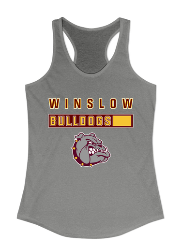 Winslow Bulldogs Mascot #7 Women's Tank Top