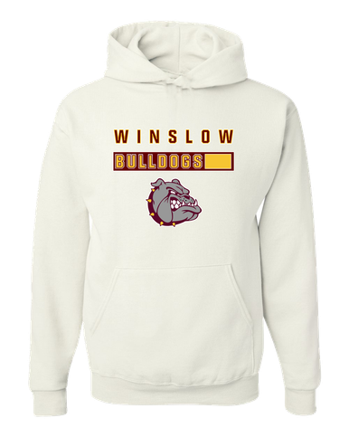Winslow Bulldogs Mascot #7 Men's Premium Hoodie