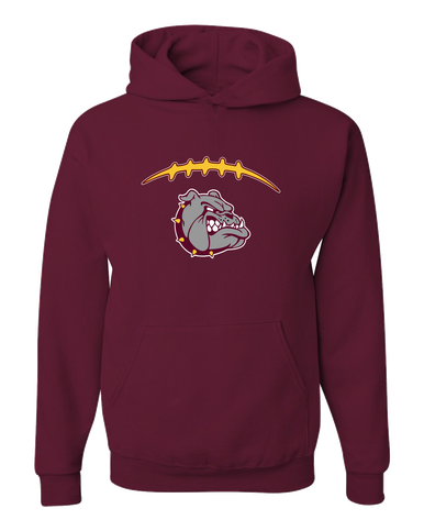 Winslow Bulldogs Football #2 Men's Premium Hoodie